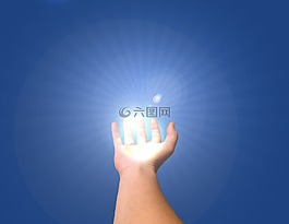 手,到达,举行