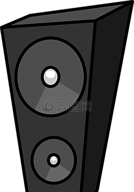 揚(yáng)聲器,大,擴(kuò)音器