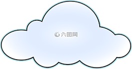 云,白,形狀