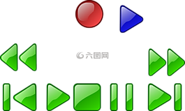dvd 图标,dvd 播放按钮,控制按钮