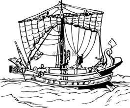 船舶,船,帆