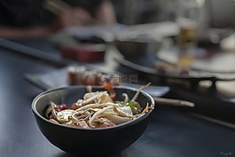 亞洲,食品,餐廳