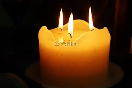 蠟燭,來(lái)臨,燈芯