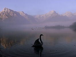 山,湖,水