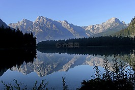 湖,水,鏡像