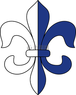 百合,符號,白