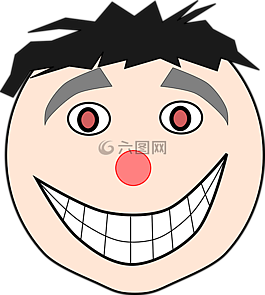 快乐,脸,笑
