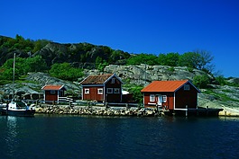 瑞典,海岸,海