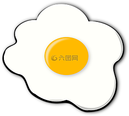 雞蛋,油煎,食品