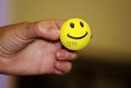 笑臉,球,黃色