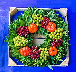 蔬菜,花圈,食品