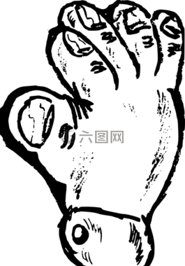手,手指,男