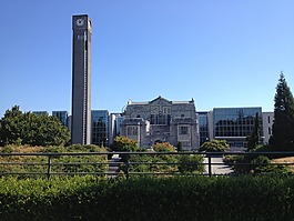 钟塔,大学,不列颠哥伦比亚省