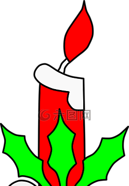 蠟燭,圣誕節(jié),光