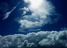 天氣,云,天空