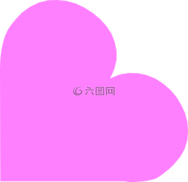 心,粉红色,爱