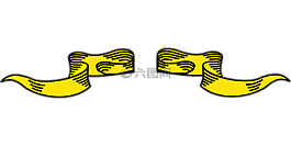 色帶,單獨,黃色