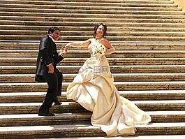 羅馬,婚禮,徒步旅行