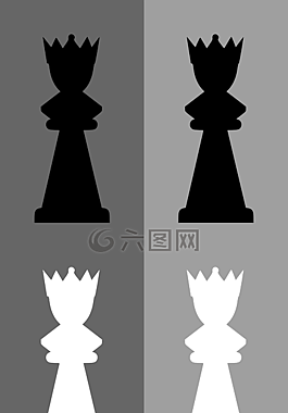 棋,女王,游戲
