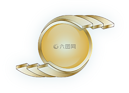 徽章,球,色帶