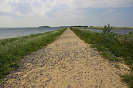離,步行,堤防工程