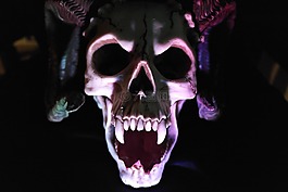 頭骨,惡魔,怪物