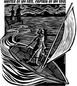 船,帆,水