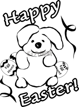 快樂,復活節(jié),兔子