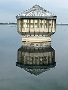 架構(gòu),天空,水域