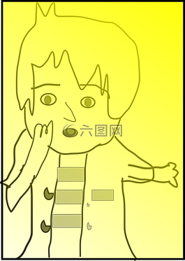 男孩,孩子,黃色