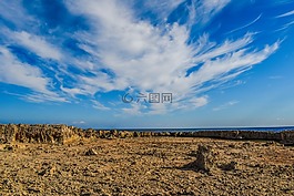 荒野,景觀,凹凸不平的表面