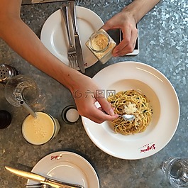 基地里約所有里約,意大利面,食品