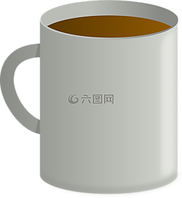 咖啡,杯,全