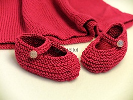 鞋,嬰兒,knitt