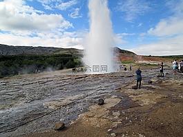 geysir,冰島,歐洲