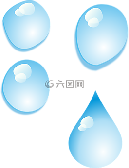 水,下降,雨