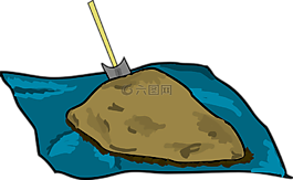 堆土,土堆上,问题资产救助计划