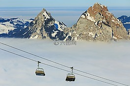 升降椅,滑雪缆车,架空缆车
