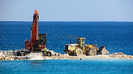 挖掘機,推土機,車輛