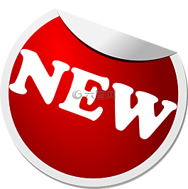 標(biāo)簽,新,紅色