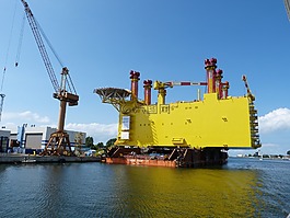 起重機,吊臂,warnemünde