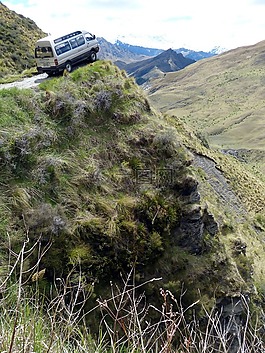汽車,陡,危險