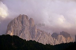 白云巖,鏈,山