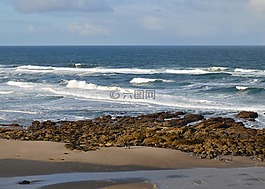 海洋,海灘,海
