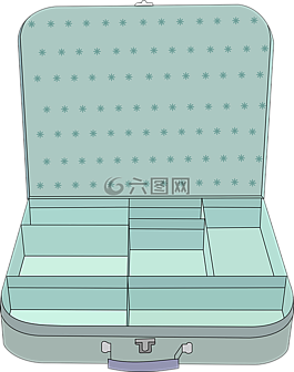 手提箱,空,行李