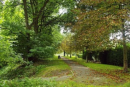里爾,公園,長廊