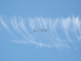 天空,藍(lán)色,天氣好