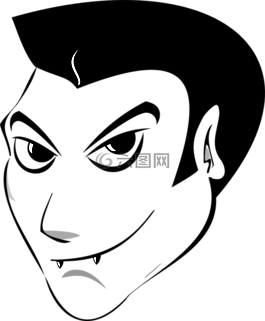 男子,吸血鬼,臉
