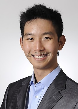 男子,肖像,业务