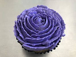 蛋糕,纸杯蛋糕,花